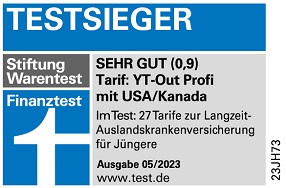 HanseMerkur Testsiegel Stiftung Warentest Finanztest