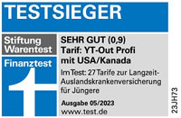 HanseMerkur Testsiegel Stiftung Warentest Finanztest